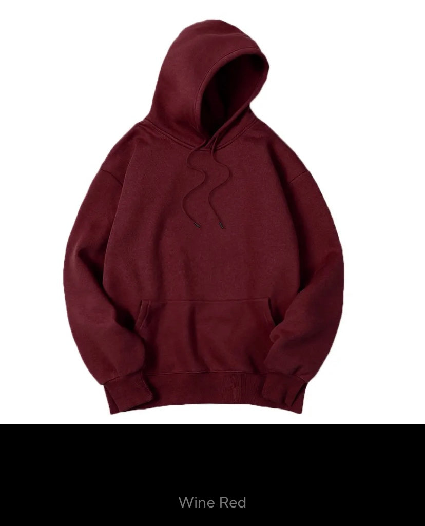 Plain hoodies for men